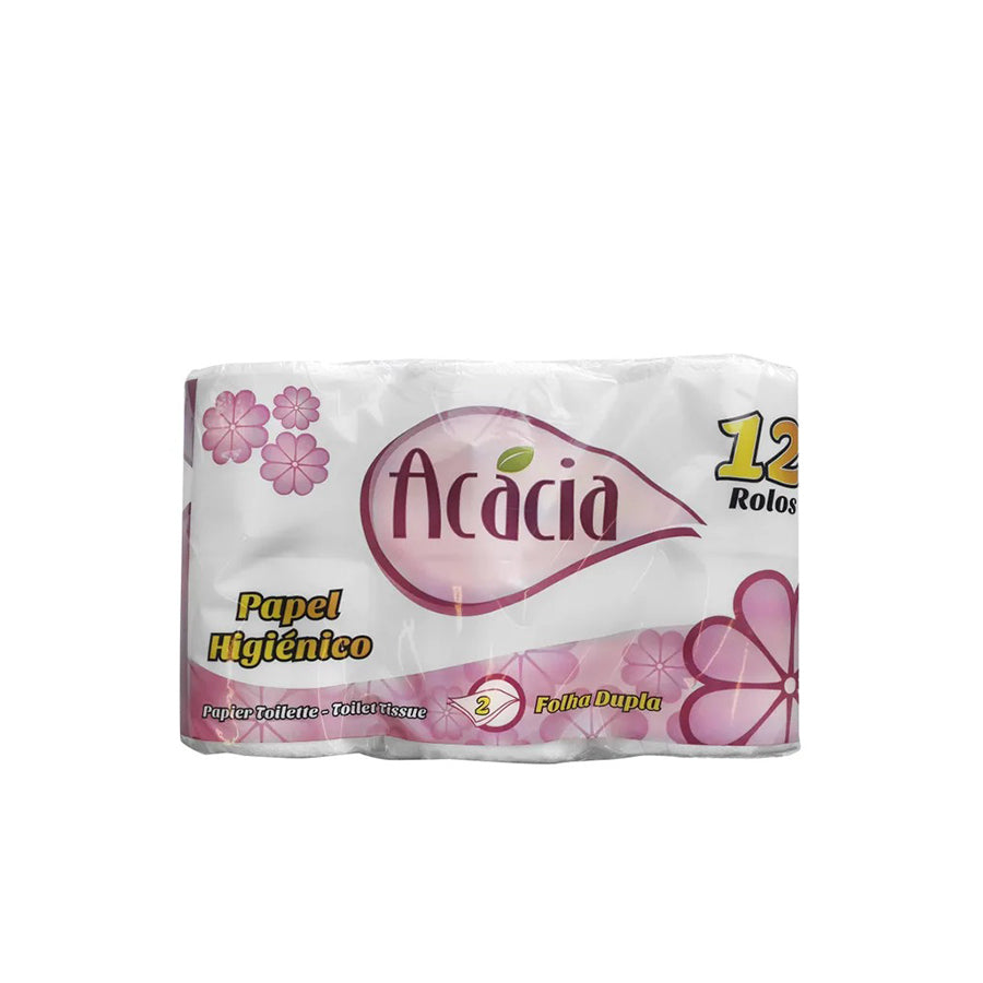 Acácia Papel Higiénico 12 Rolos