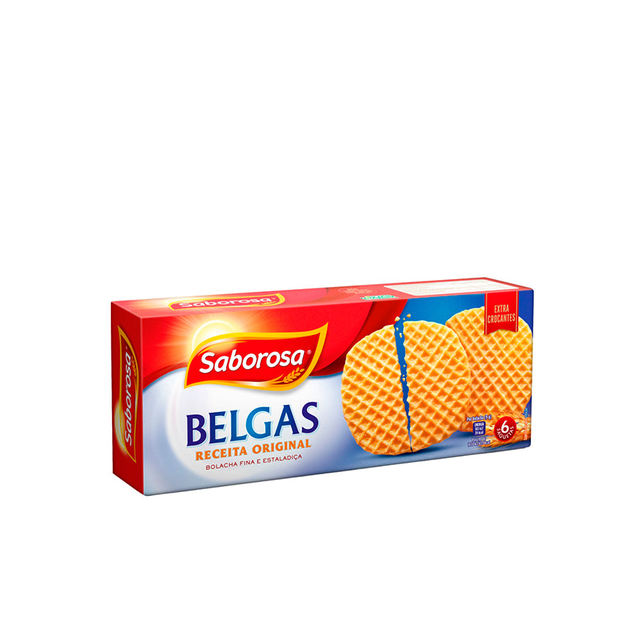 Saborosa Bolachas Belgas Original 220 gr