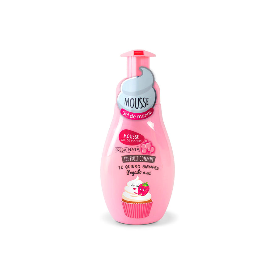 The Fruit Company Mousse Gel Mãos Morango e Nata 250 ml