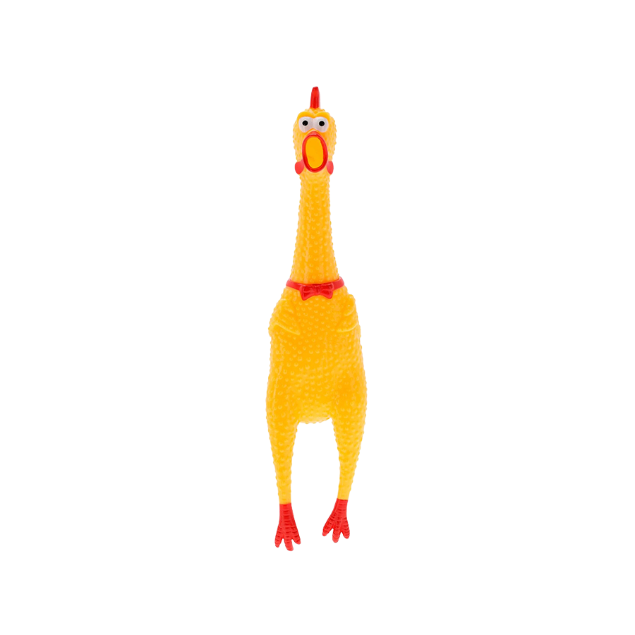 Galinha de Borracha para Animais