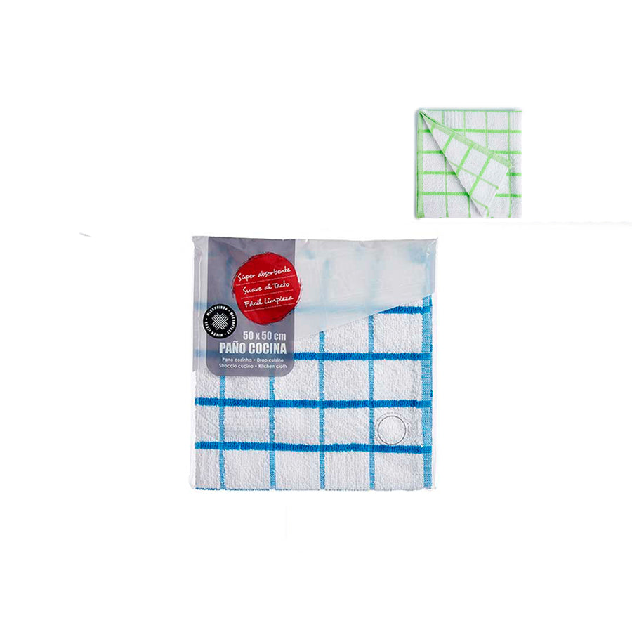 Pano de Cozinha Microfibra 50 x 50 cm