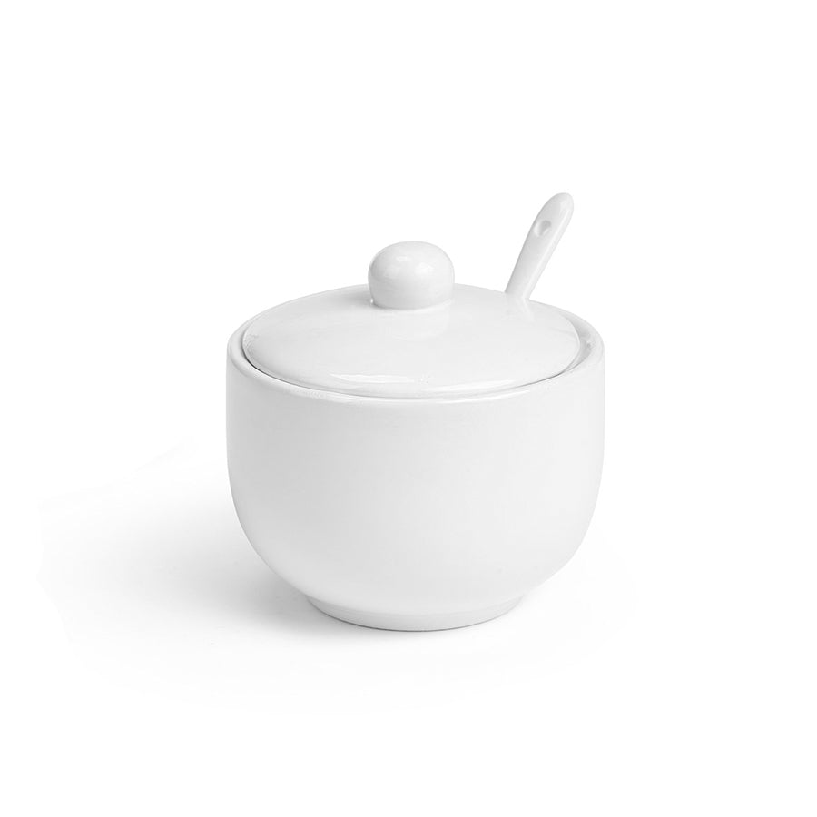 Açucareiro Branco com Colher 310 ml