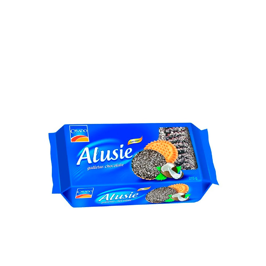 Alusie Bolachas de Cacau 215 gr