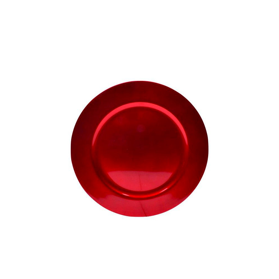 Prato Marcador Vermelho 33 cm