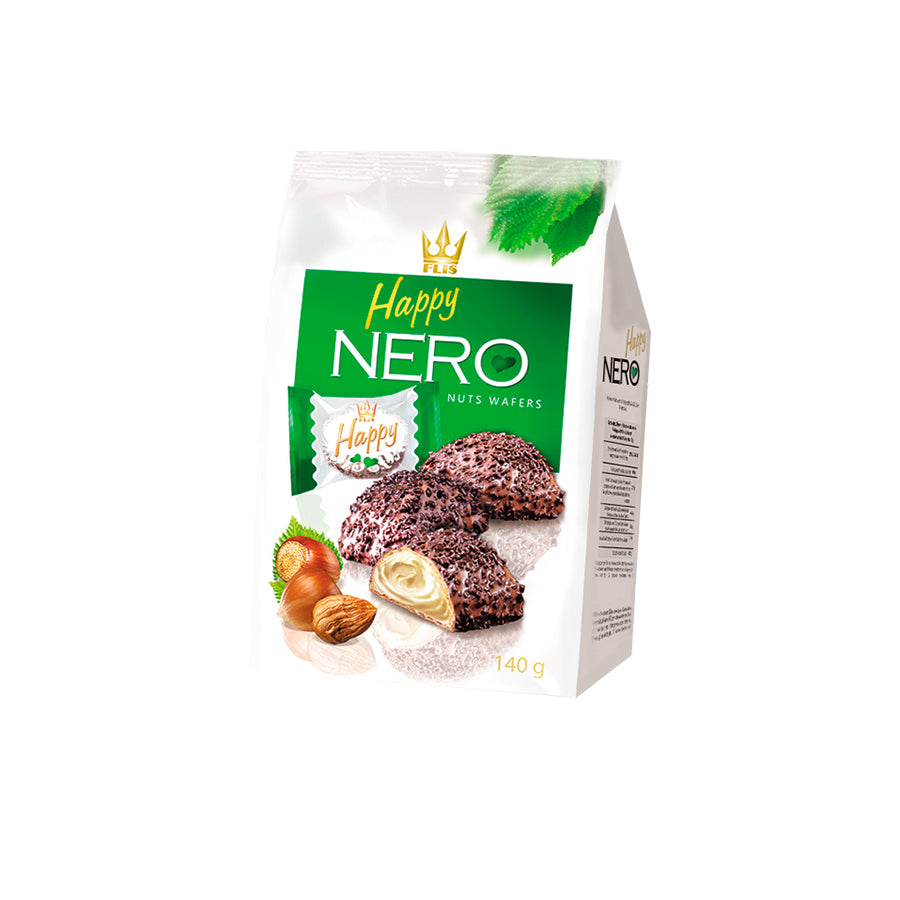 Happy Oro Wafer Chocolate Avelã 140 gr