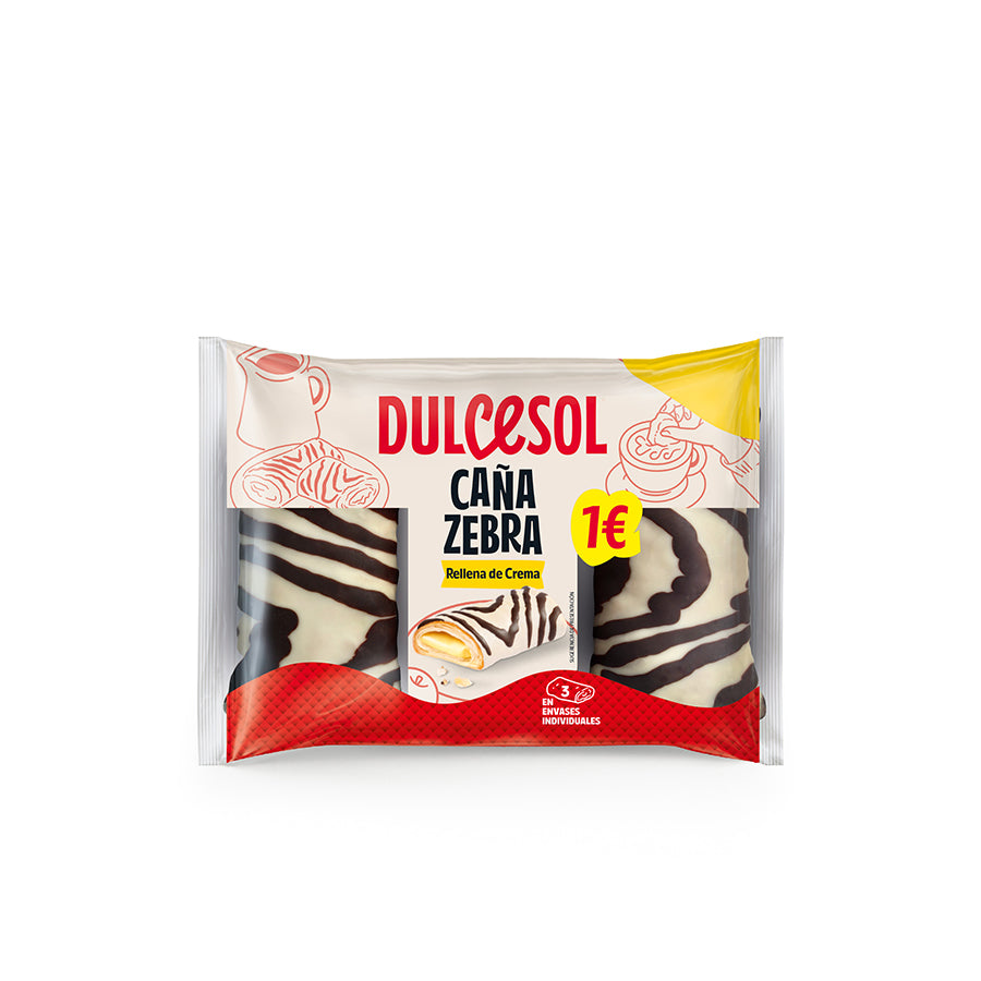 Dulcesol Canas Zebra 3 un 153 gr