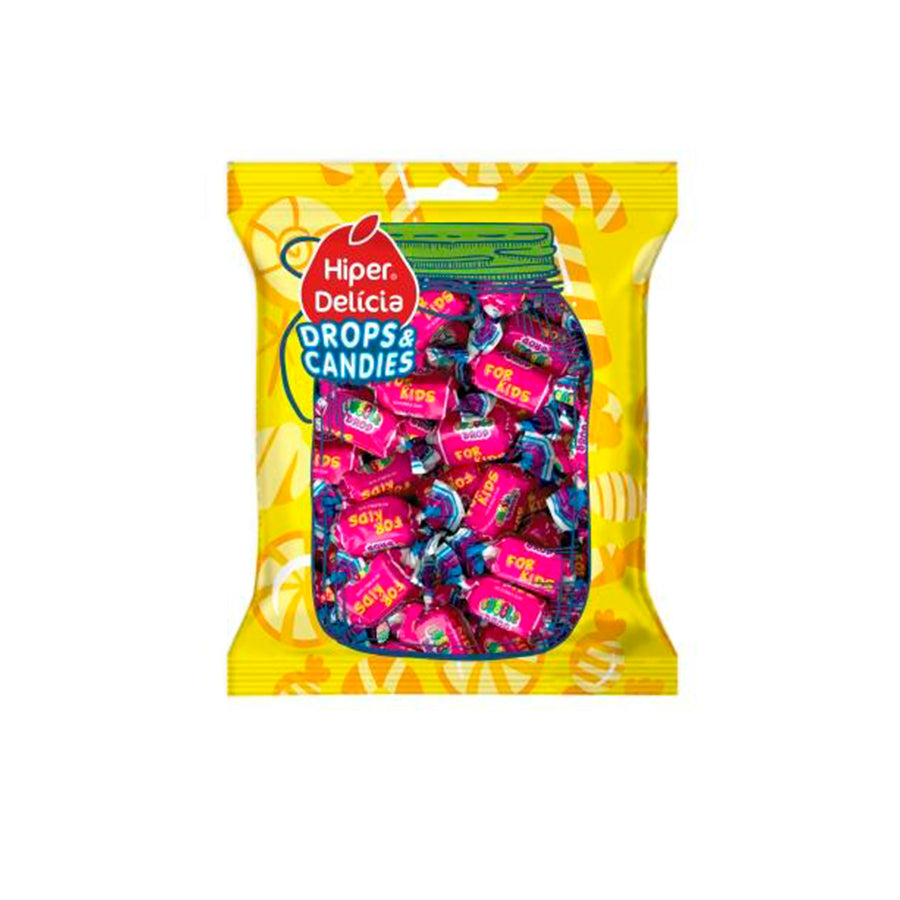 Hiper Delícia Caramelos Bubble Drop 150 gr