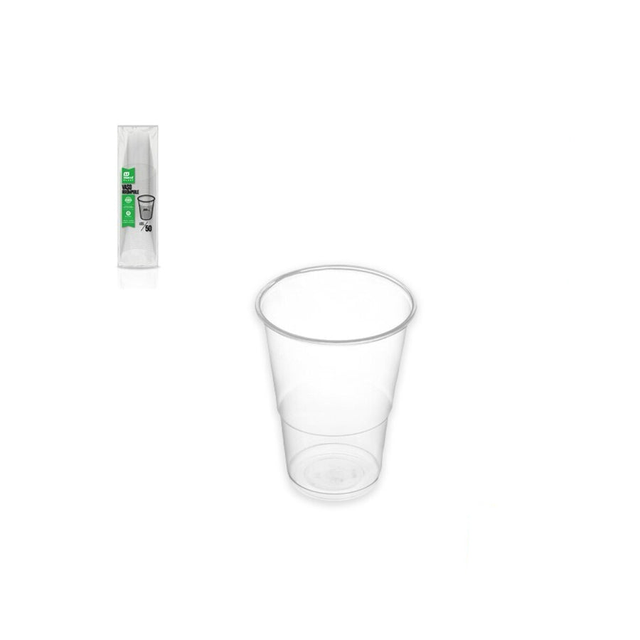 Pack 50 Copos Descartaveis Transparentes 200 cc