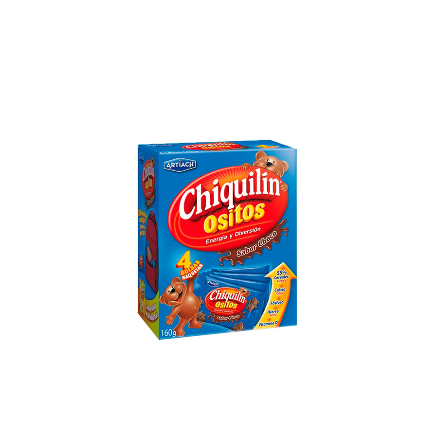 Artiach Chiquilin Ositos Chocolate 160 gr
