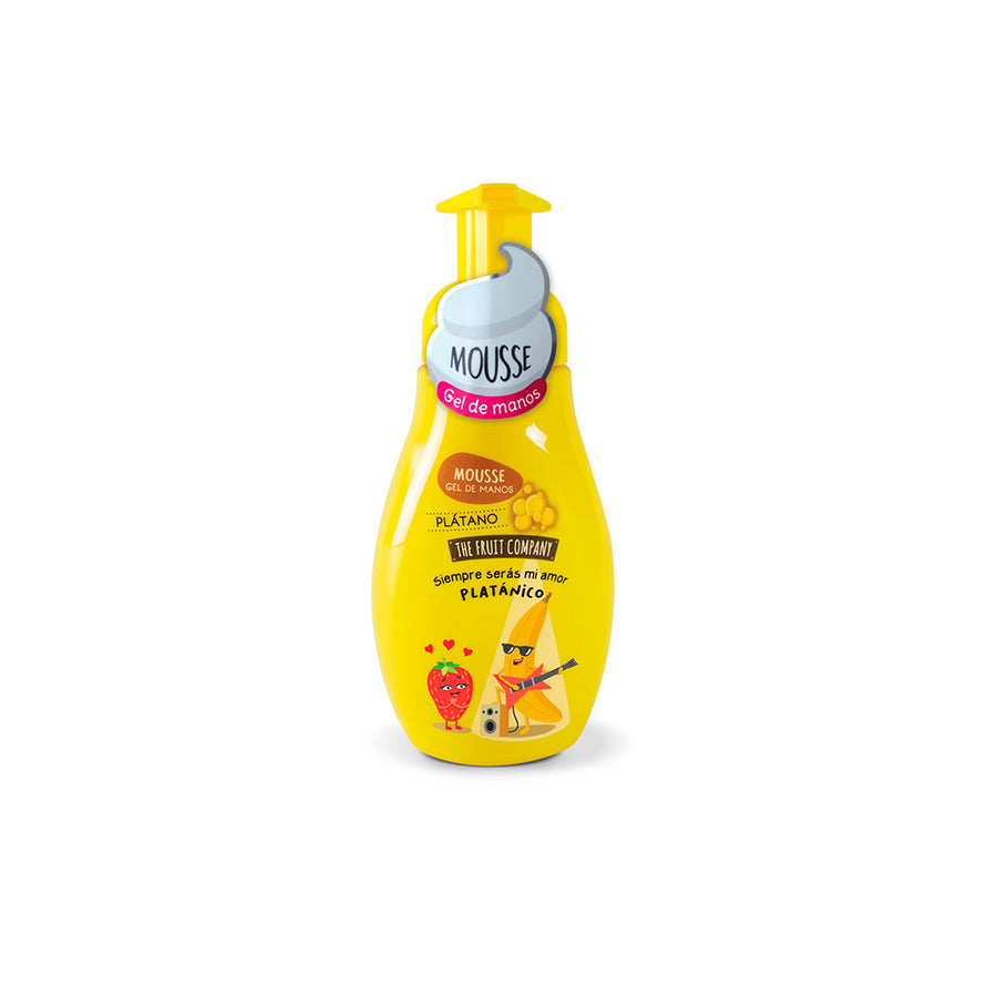 The Fruit Company Mousse Gel Mãos Banana 250 ml