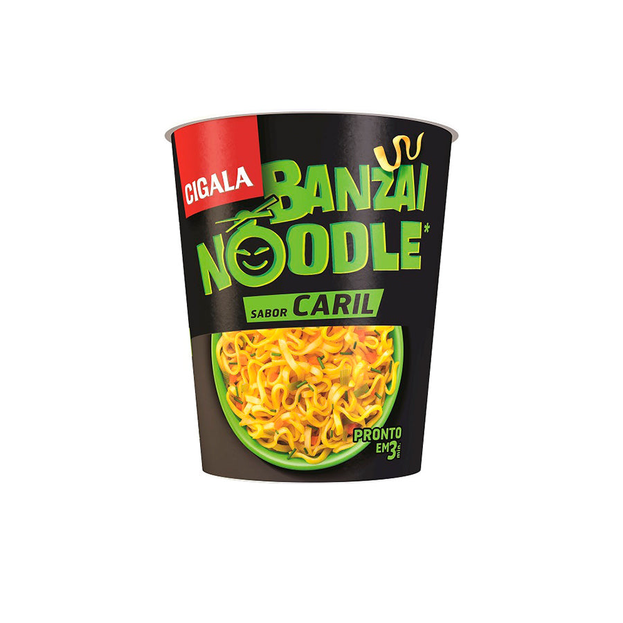 Cigala Banzai Noodles Caril 67 gr