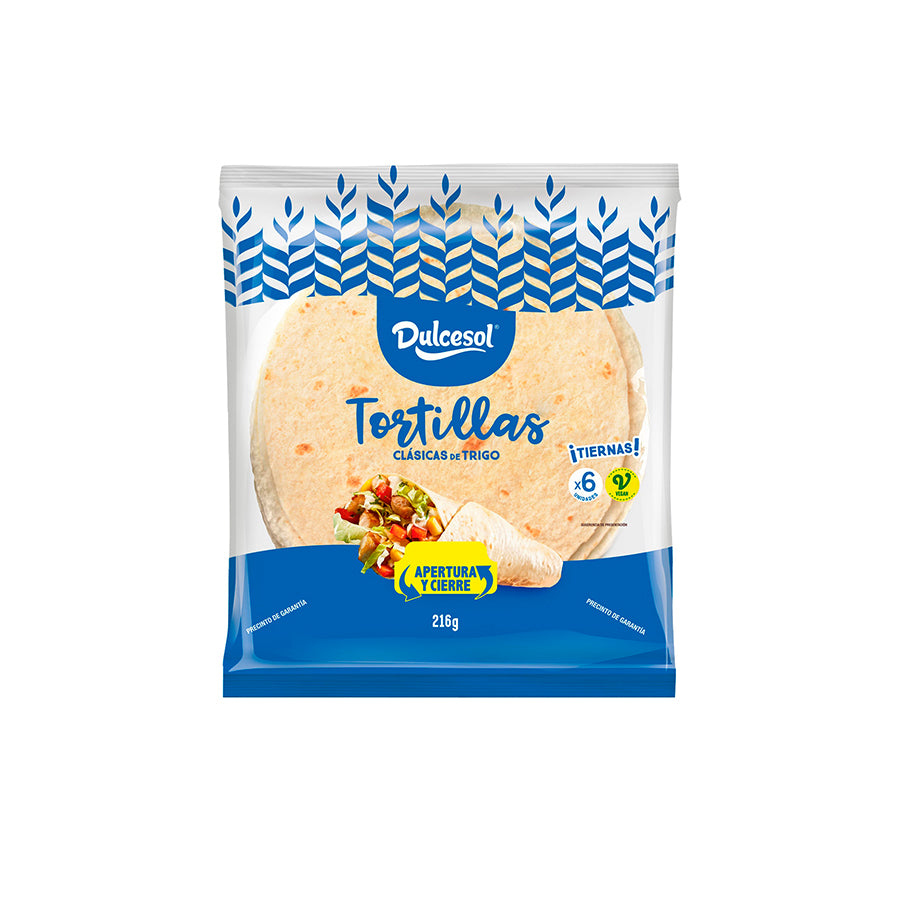 Dulcesol Tortilhas 216 gr