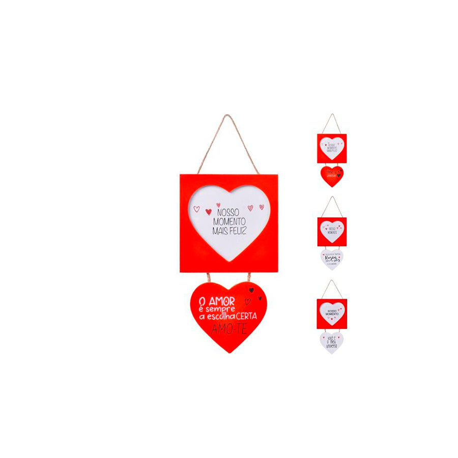 Placa Dia dos Namorados 15 x 30 cm