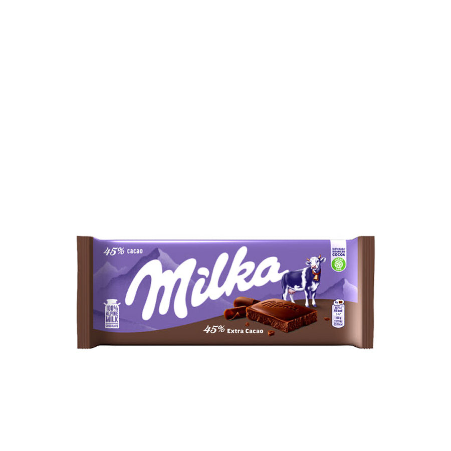 Milka Chocolate 45% Extra Cacau 100 gr