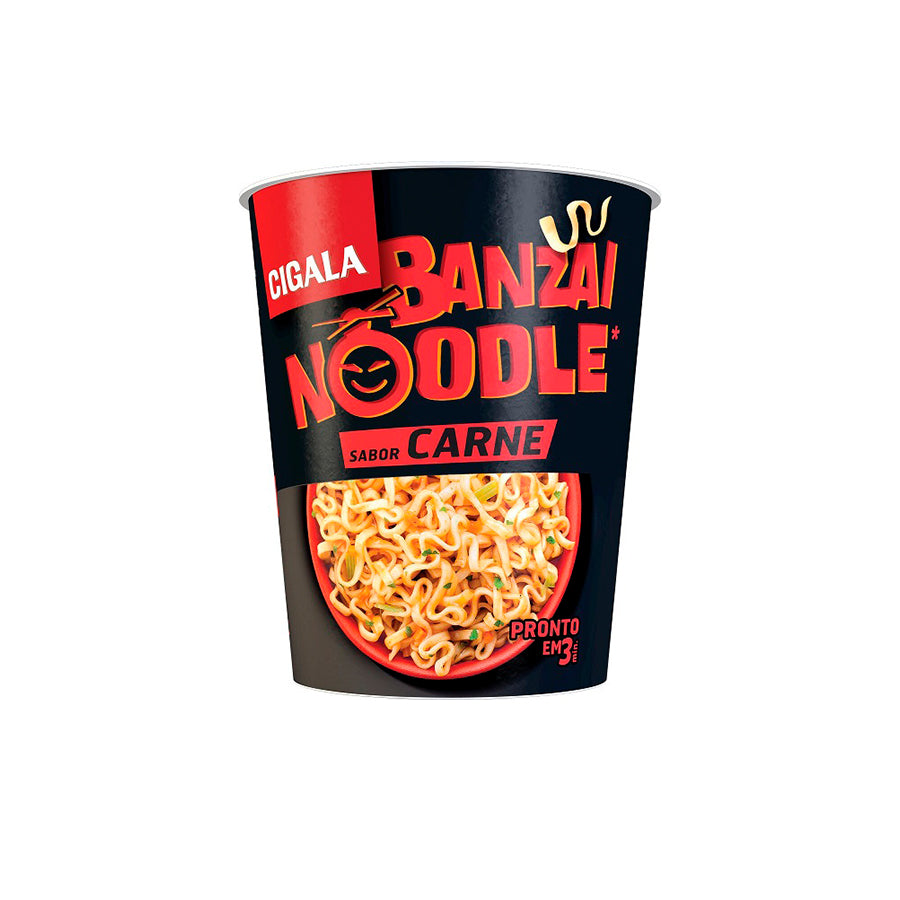 Cigala Banzai Noodles Carne 67 gr