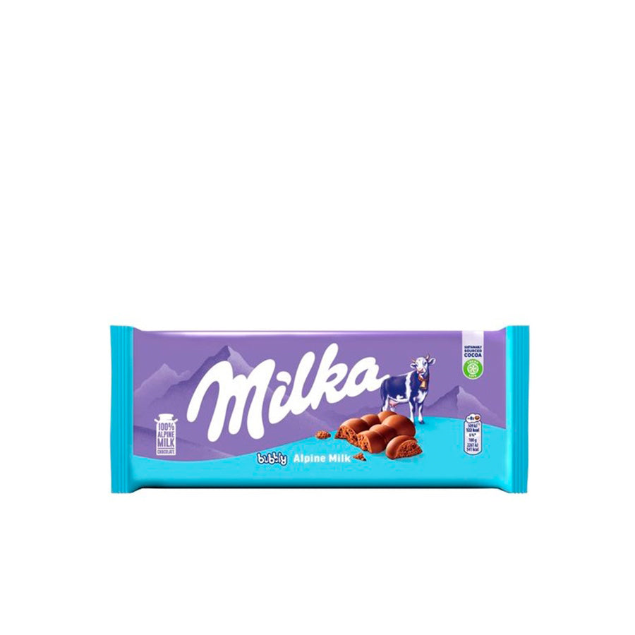 Milka Chocolate Bubbly Leite 90 gr