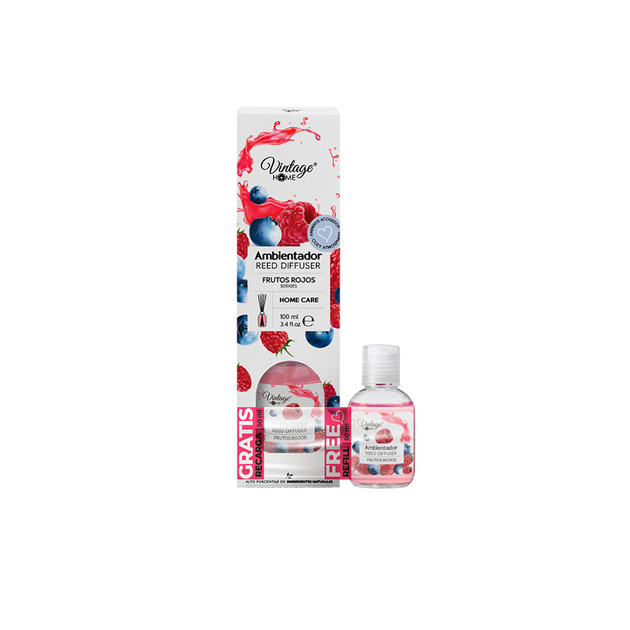 Ambientador Mikado Frutos Vermelhos 100 + 50 ml