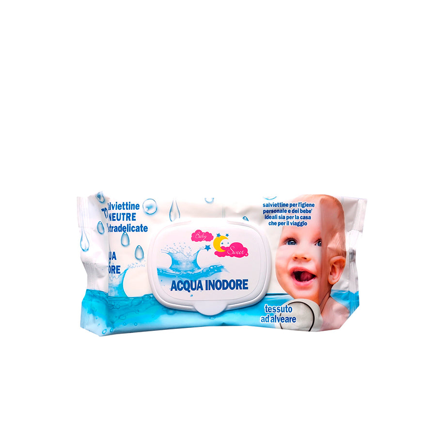 Toalhitas de Limpeza Agua Pura 72 un