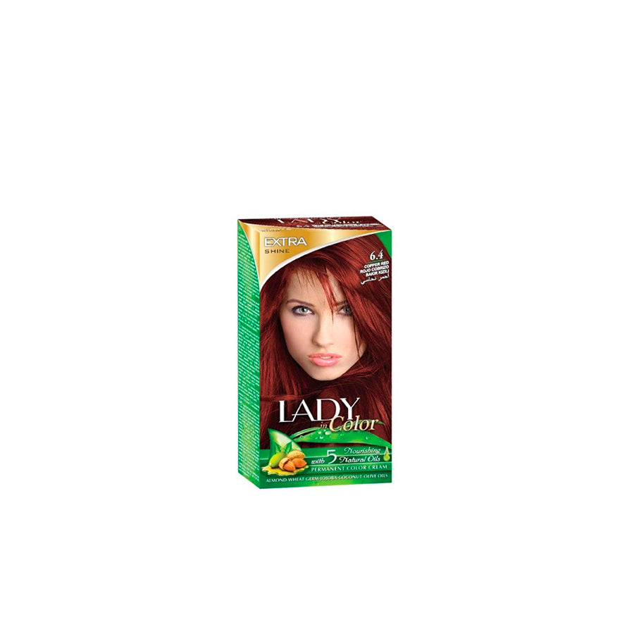 Lady Color Tinta de Cabelo 6/4 Vermelho