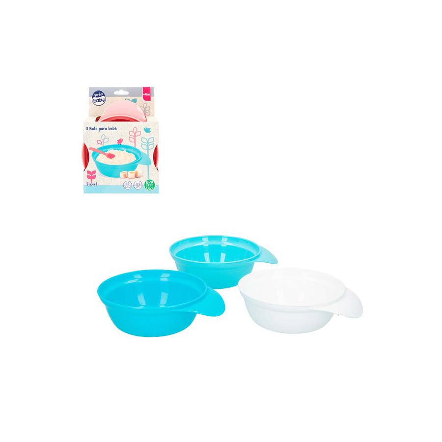 Pack 3 Taças para Bebé