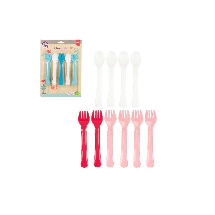 Pack 10 Garfos de Bebé