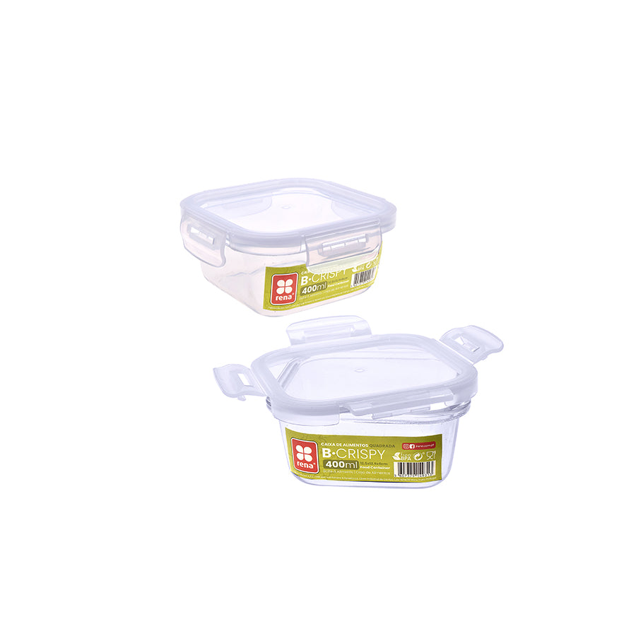 Rena Caixa para Alimentos em Vidro BCrispy 400 ml