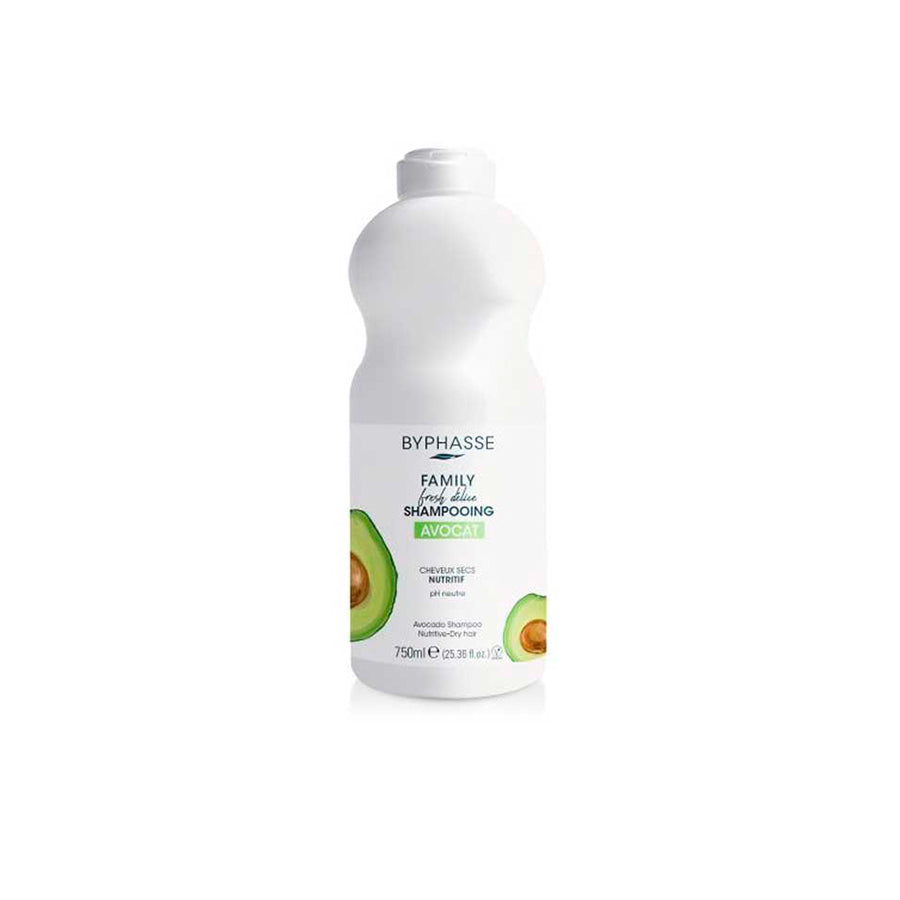 Byphasse Champô Family Fresh Abacate Cabelos Secos 750 ml