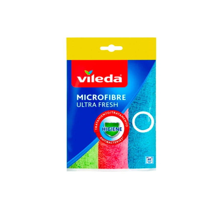 Vileda Panos Microfibra Ultra Fresh 2 + 1 un