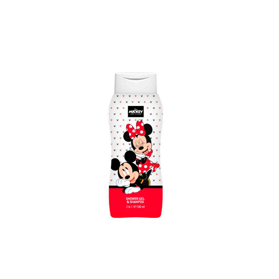 Gel de Banho e Champô Mickey e Minnie 500 ml