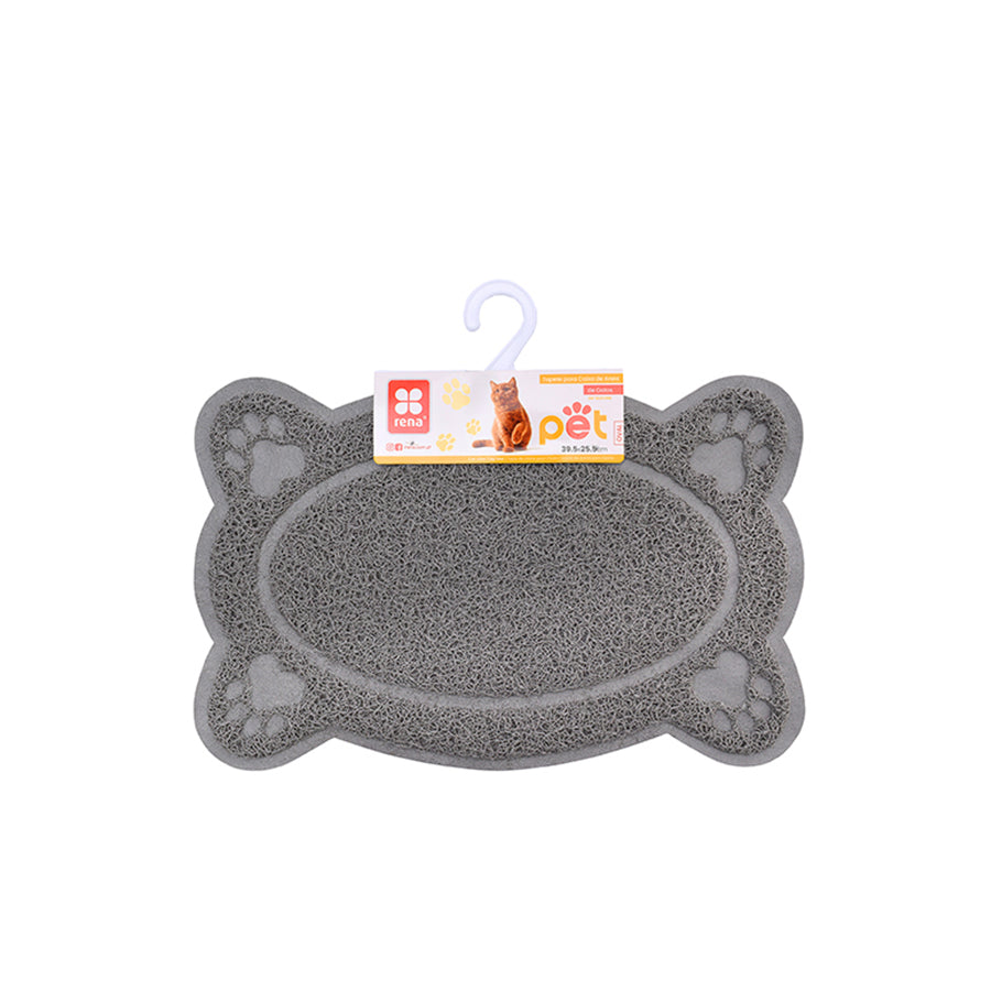 Rena Tapete Caixa de Areia Pet Paw 40 x 30 cm