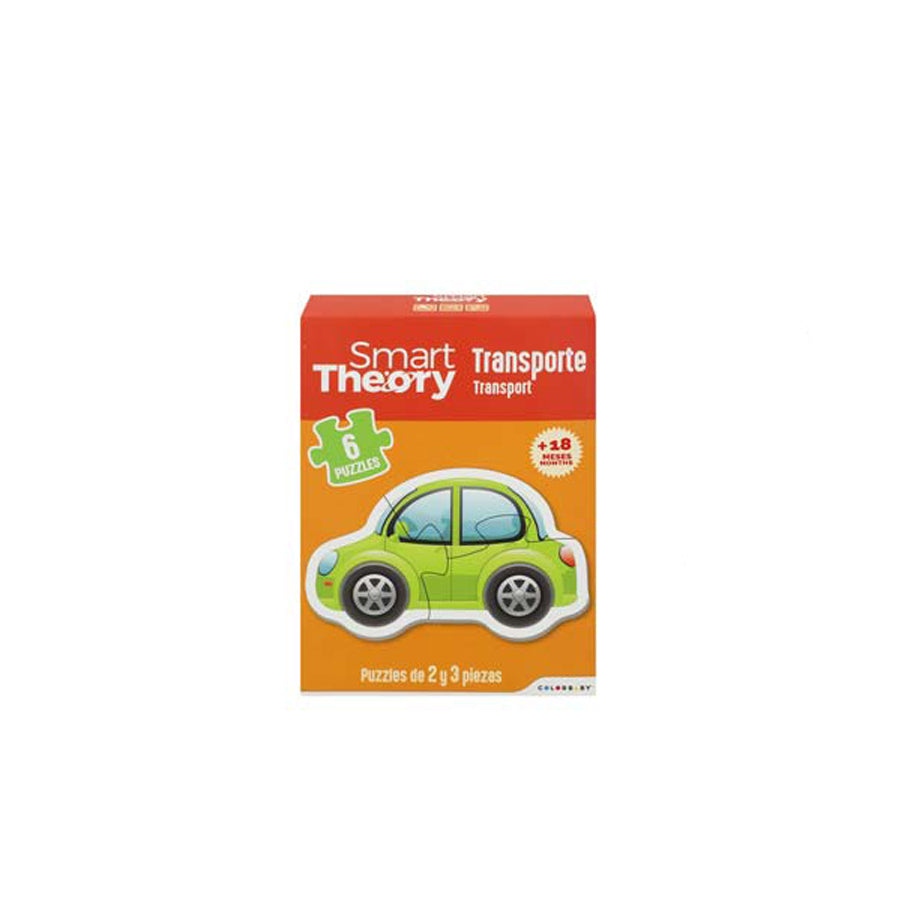 Pack 6 Puzzles de Veículos