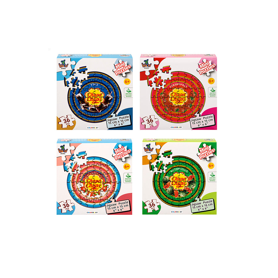 Mini Puzzle Chupa Chups 36 Peças