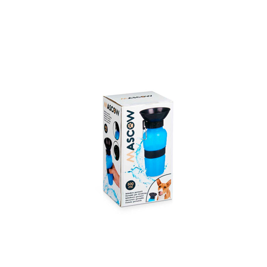 Bebedouro Portátil para Animal Preto 500 ml