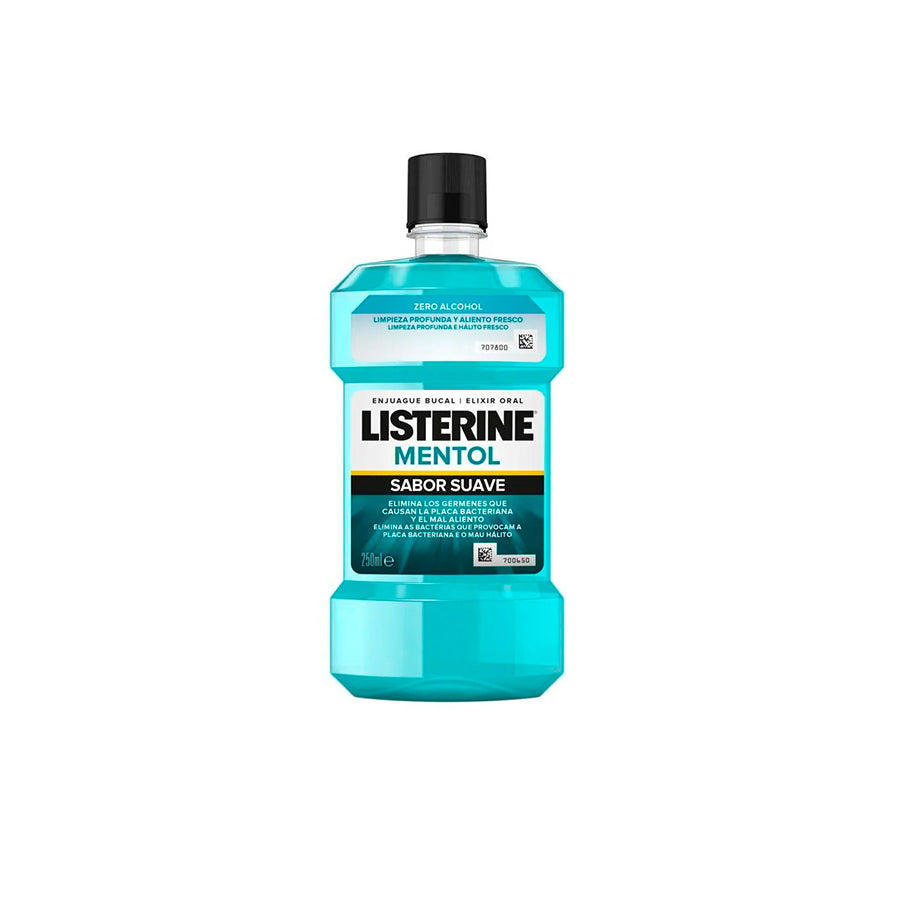 Listerine Elixir Bucal Mentol 250 ml