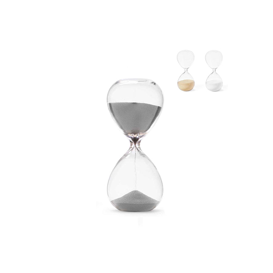 Ampulheta Cor Neutra 15 Minutos 15 cm