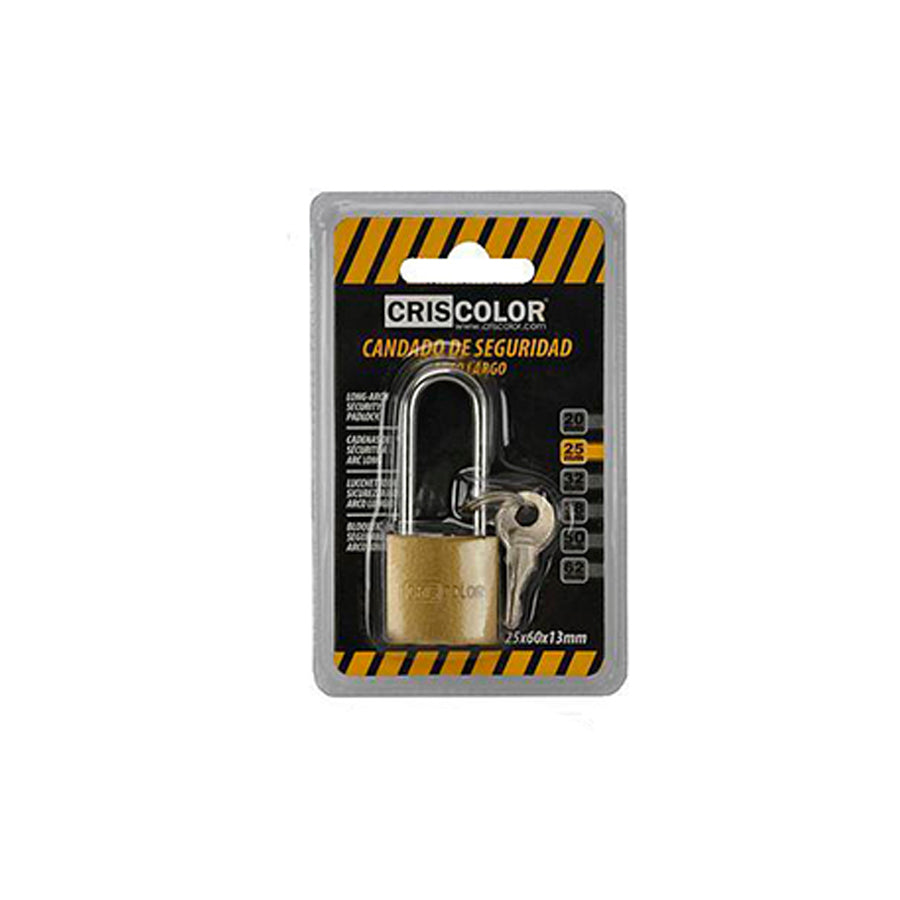 Cadeado de Segurança Arco Largo 20 x 60 mm