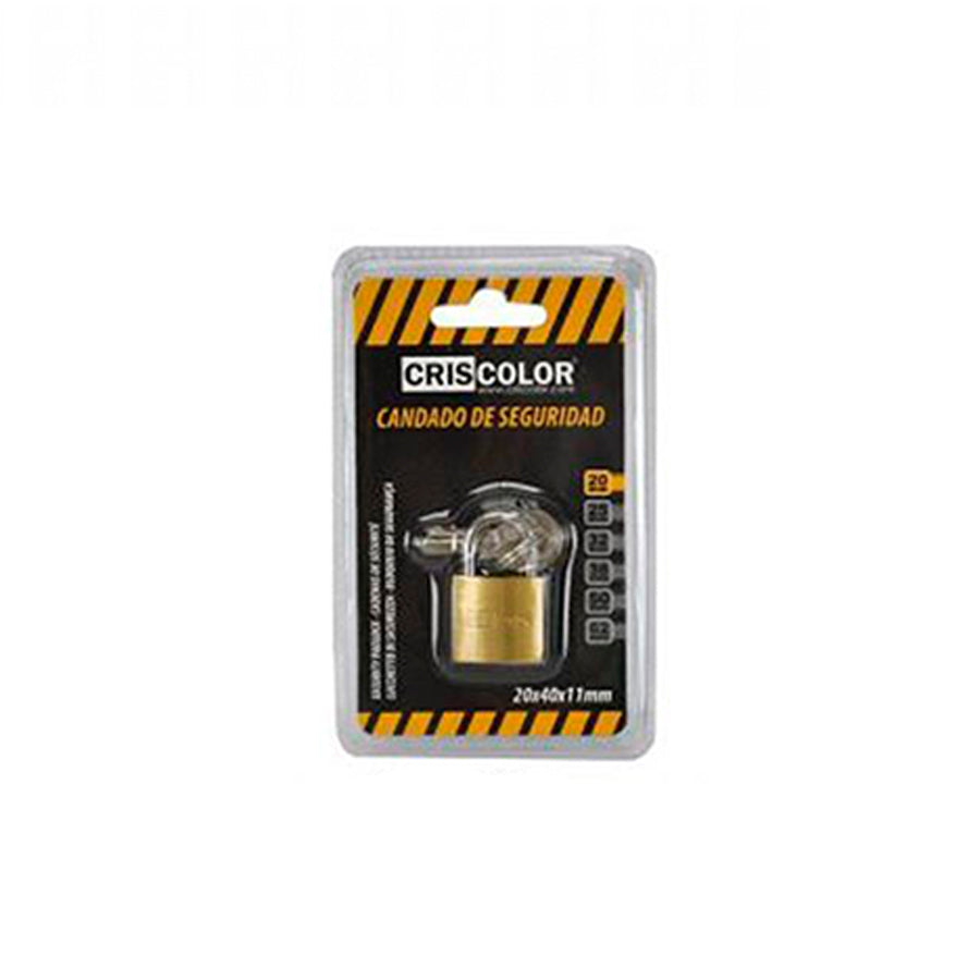 Cadeado de Segurança 20 x 40 mm