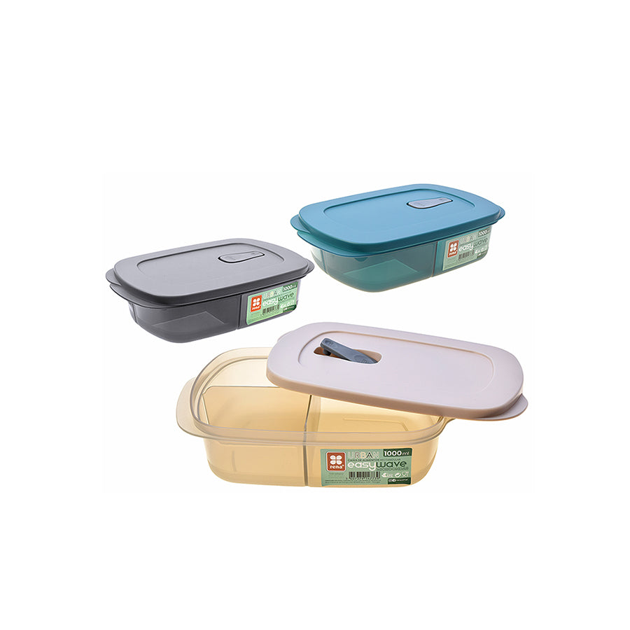 Rena Caixa Alimentos Retangular Urban Easywave 1000 ml