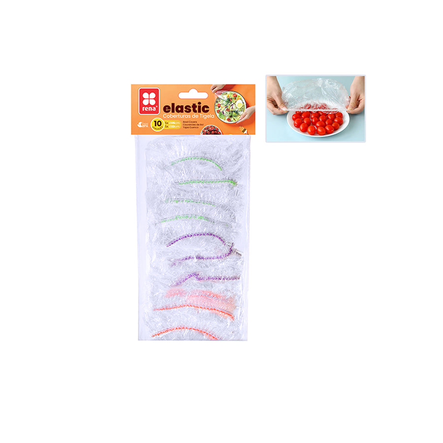 Rena Pack 10 Coberturas Multiusos Ø 22 cm + Ø 25 cm
