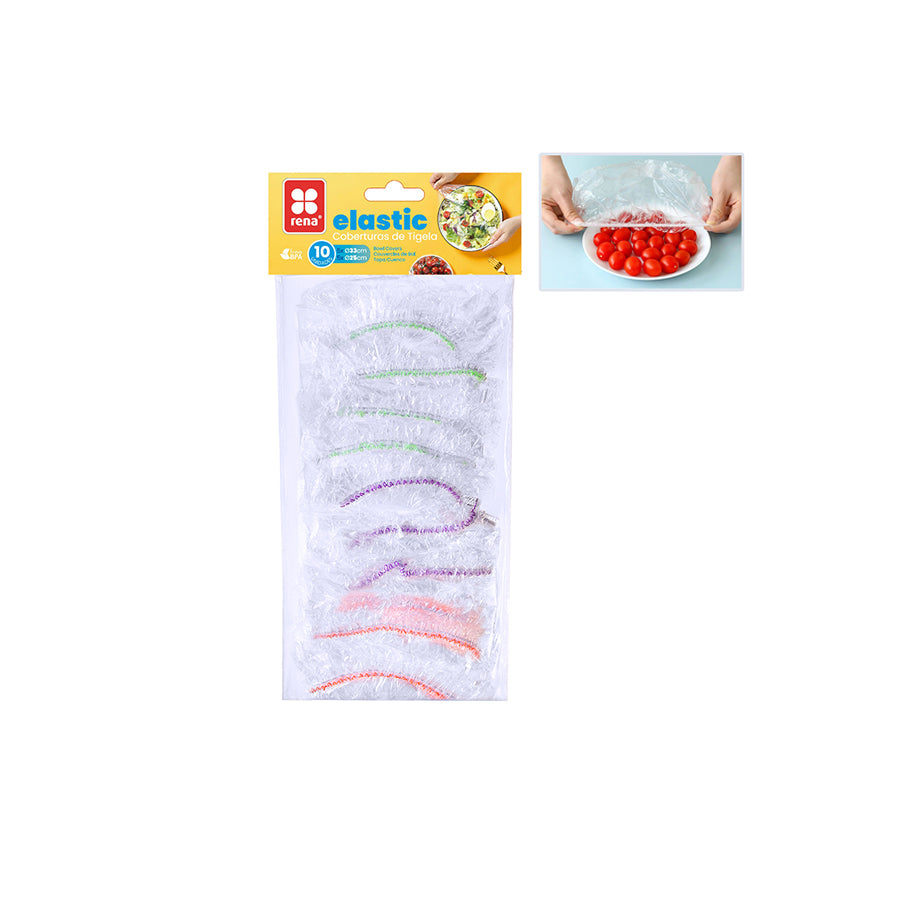 Rena Pack 10 Coberturas Multiusos Ø 25 cm + Ø 33 cm