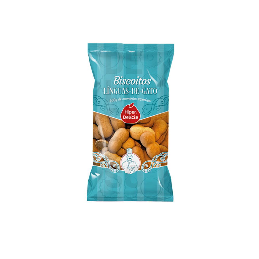 Hiper Delícia Línguas de Gato 200 gr