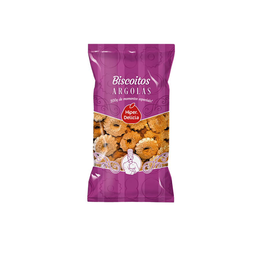 Hiper Delícia Biscoito Argolas 200 gr