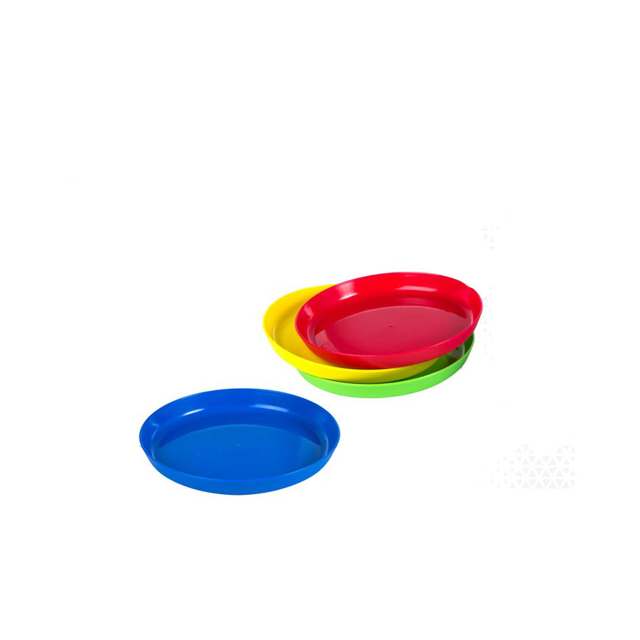 Pack 4 Pratos de Plástico