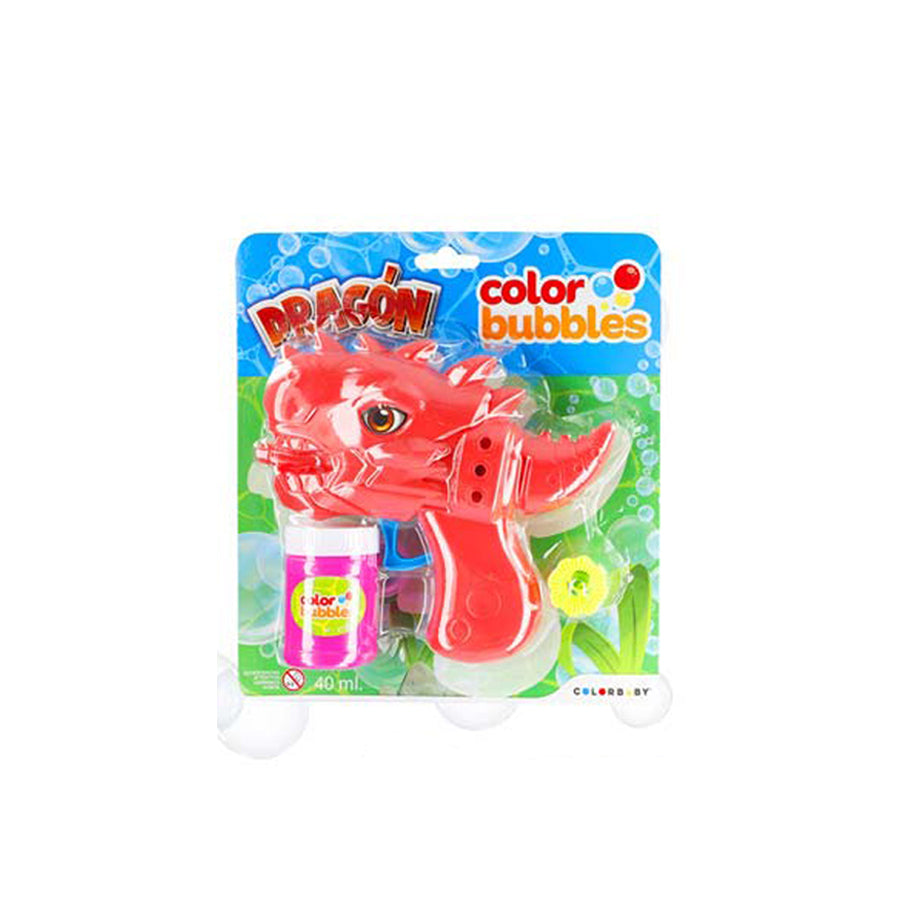 Pistola Dragão de Bolas de Sabão 17 cm