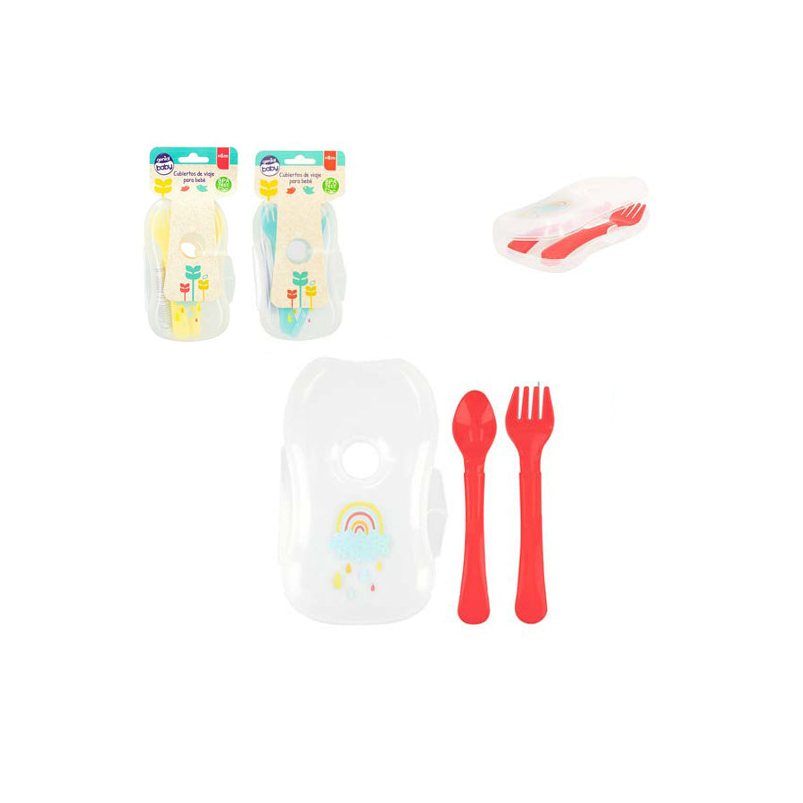 Kit de Talheres de Viagem para Bebé