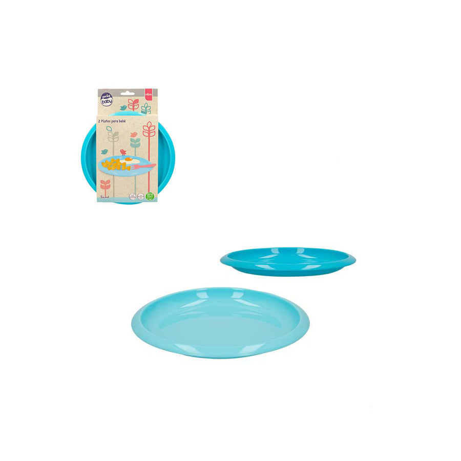 Pack 2 Pratos de Bebé 20 cm