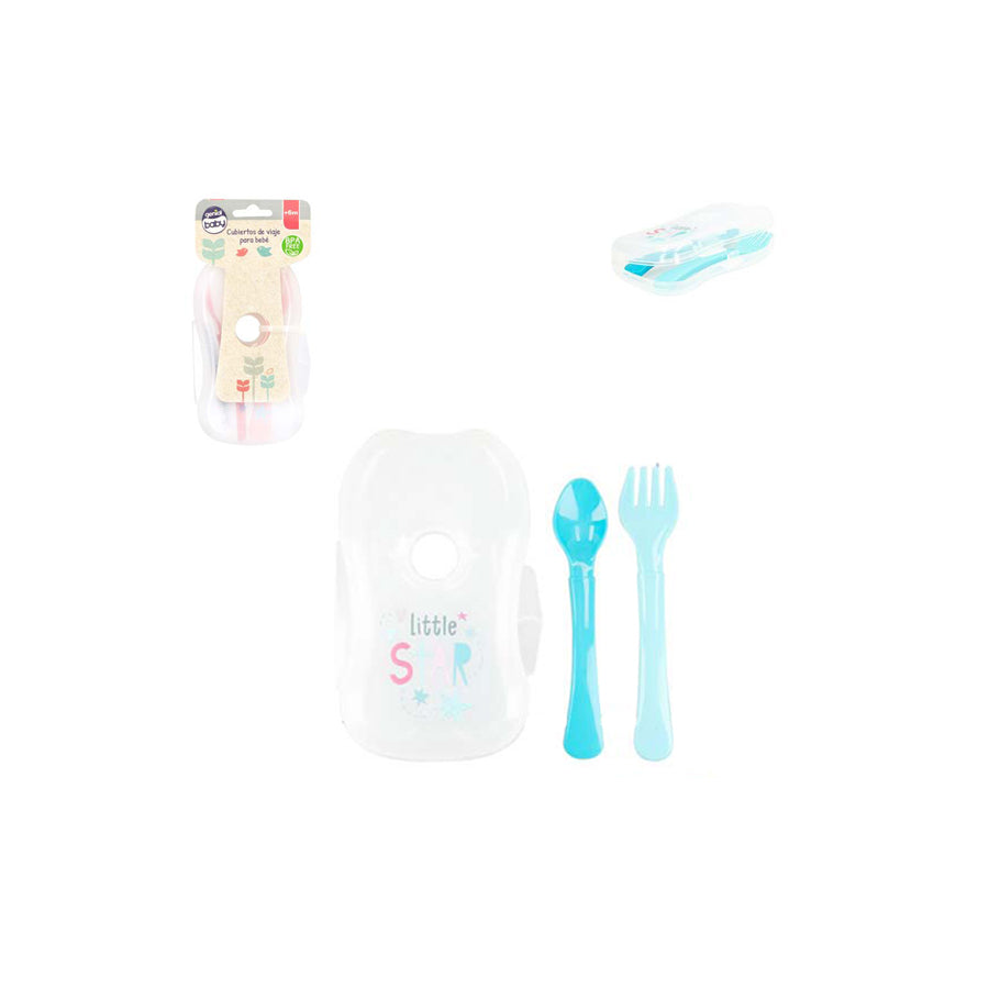 Kit de Talheres de Viagem para Bebé