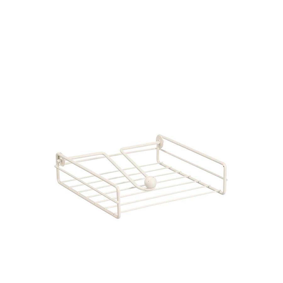 Suporte para Guardanapos em Aço Branco