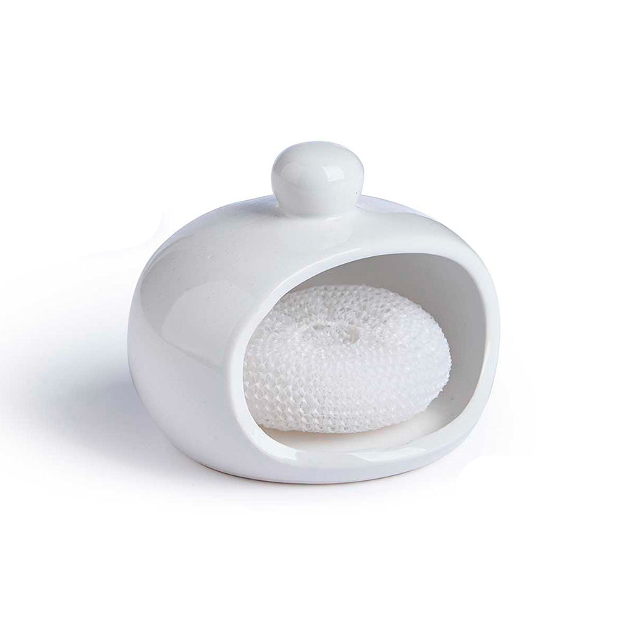 Suporte Branco com Esponja