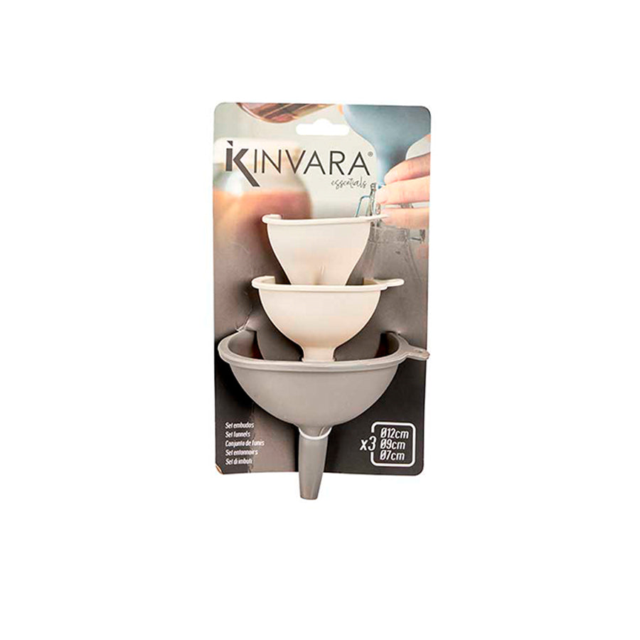 Pack 3 Funis Silicone